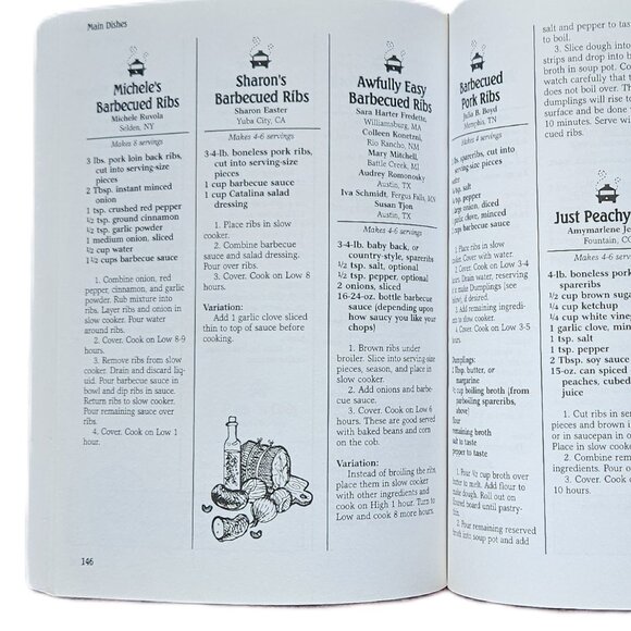 Fix-It and Forget-It Feasting with Your Slow Cooker Cookbook Softcover - Picture 5 of 9